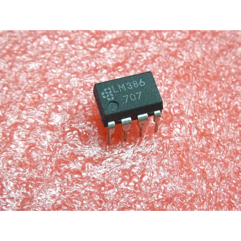 ci LM 386 ~ ic LM386 ~ low voltage audio power amplifier ~ DIL-8 samsung (PLA003)