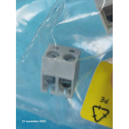 Lot de 5p Domini Ci 2 pts au pas de 5.08mm RS 194990 Bornier 2 pts Teminal Pcb