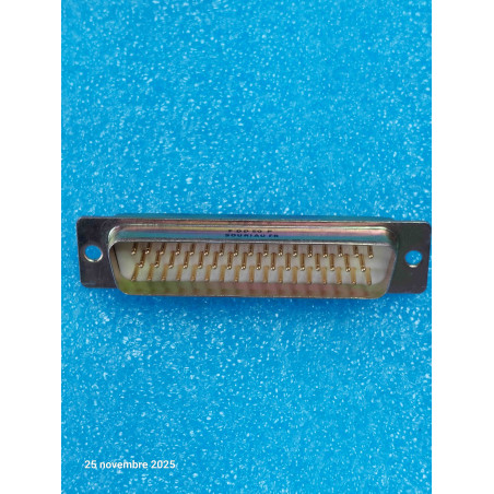 Connecteur MALE SUB-D 50 points DB50  GOLD à souder SOURIAU FDD50P  ( 2S2 )