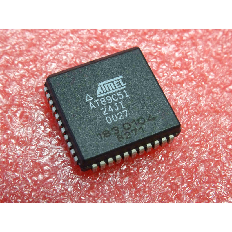 ci AT 89C51 -24 JI ~ ic AT89C51-24JI ~ 24MHz 8-bit microcontroller with 4K bytes flash PEROM (compatible MCS-51 products) (4B3)