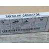Boite de 3000p Condensateur Tantale 1MF 1µF 1UF 35V Entraxe 5.08mm TDM1V105DSEA ( Q2 )