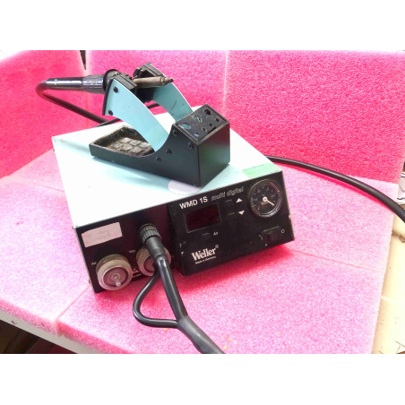 Station Air Chaud Digital avec Pompe Intégré Weller WMD1S + Fer HAP1 Occasion ~ buse fatiguée, à changer (L15)