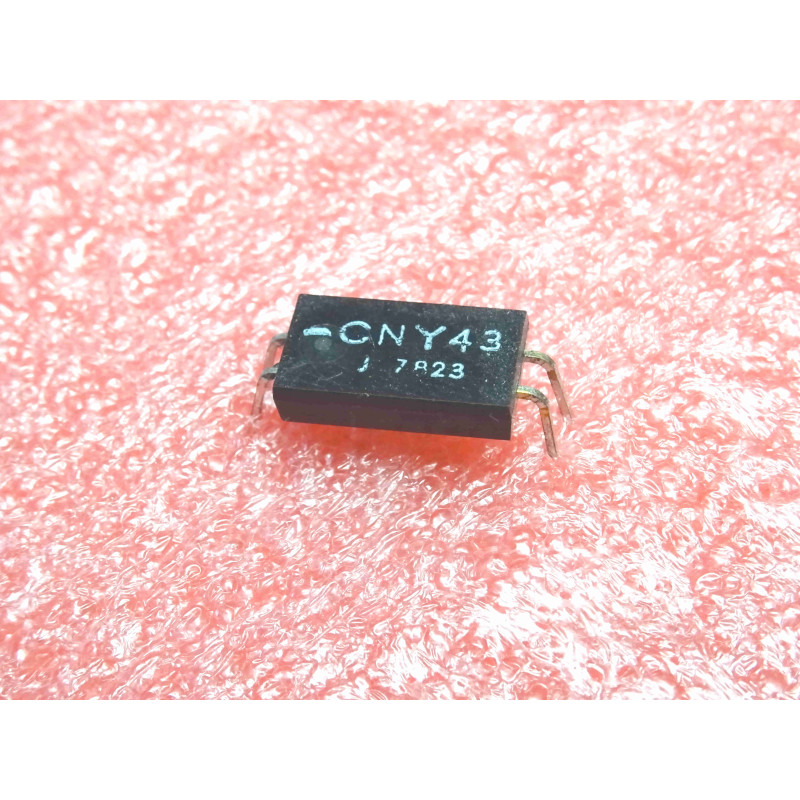 ci CNY 43 ~ ic CNY43 ~ photo-coupler optocoupleur ~ If max 30mA , minimum isolation voltage (pk) 2800V (PLA014)