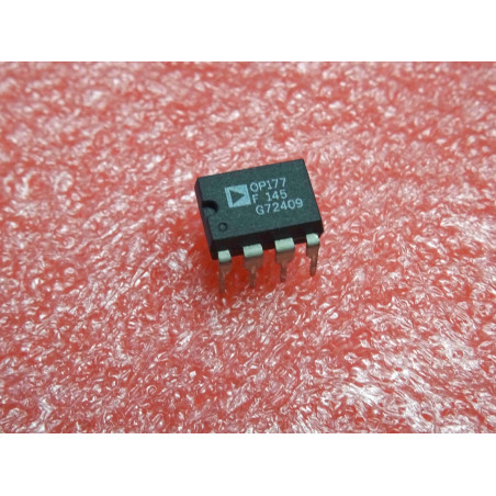 ci OP 177 F ~ ic OP177F ~ ultraprecision operational amplifier ~ DIP8 , analog devices (PLA014)