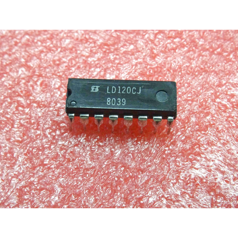 ci LD 120 CJ ~ ic LD120CJ ~ analog processor (for use with LD121A and form a 4½ Digit A/D Converter Set) DIP16 (PLA019)