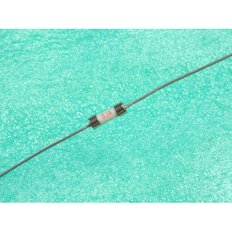 Lot de 5: pico-fusible 100mA rapide PF-R100 ~ picofuse 0.1A fast PF-F100 ~ axial Ø2.2x8.5mm (3J3)