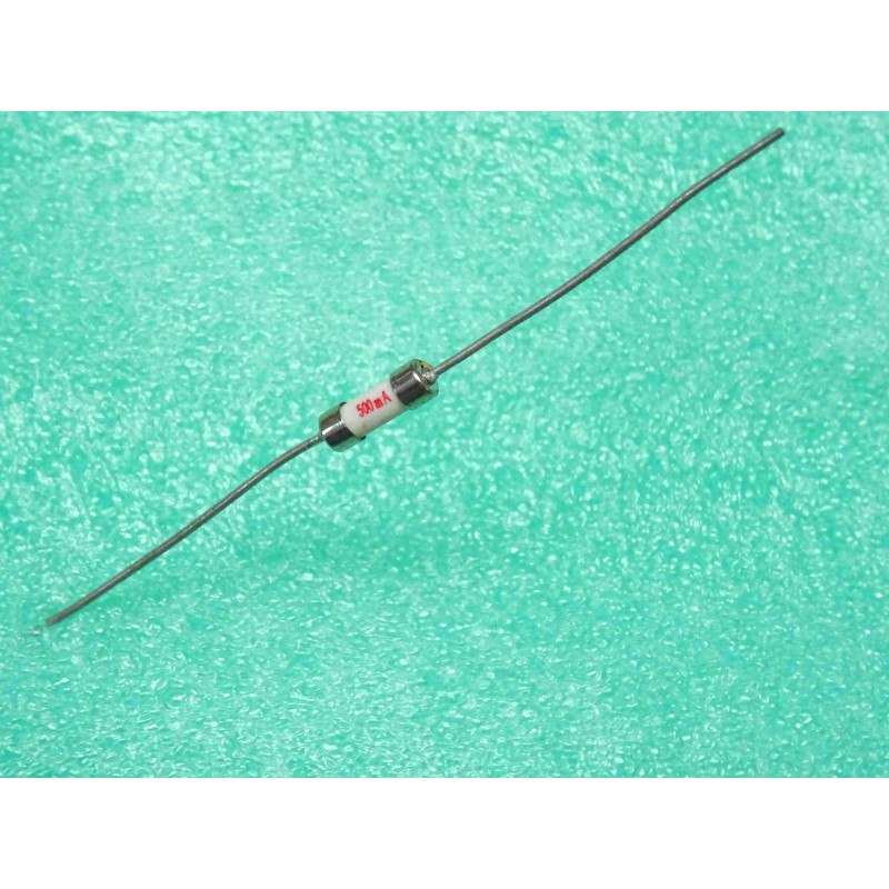 Lot de 5: pico-fusible 500mA rapide PF-R500 ~ picofuse 0.5A fast PF-F500 ~ axial Ø2.2x8.5mm (3J3)