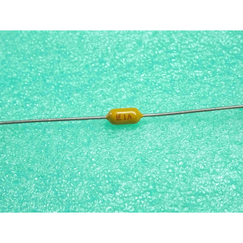 Lot de 5: pico-fusible 1A lent temporisé ~ picofuse slow 1A time-delay ~ PF-T1A ~ axial , Ø3x6mm (3J3)