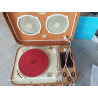 Tourne Disque Vintage à Tubes Teppaz 336PU en Parfait état de fonctionnement, !!! Pas d'Expédition ...