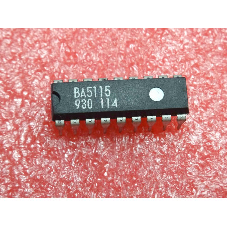 ci BA 5115 ~ ic BA5115 ~ VC, switchless audio recording/playback amplifier ~ DIP18 (PLA020)