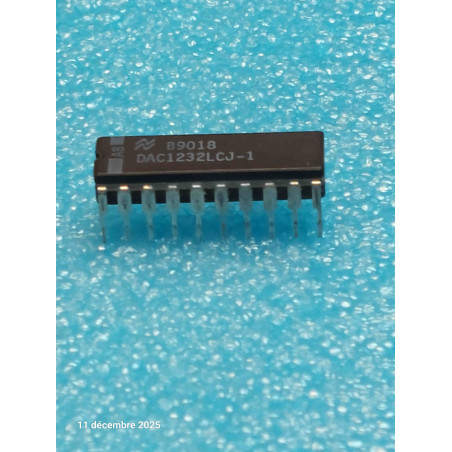ci DAC1232LCJ-1 ~ ic DAC1232 LCJ1 ~ ci dip20 Céramique NS  ic New Old Stock   ( TIRO01 )