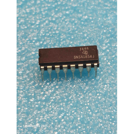 ci SN54185AJ ~ ic SN 54185 AJ ~ ci dip16 Céramique NOS texas  ( PLA023 )
