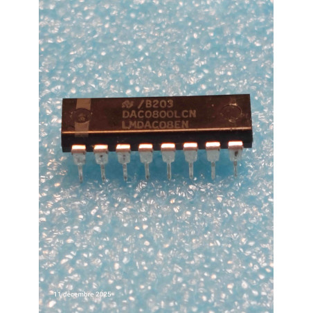 ci DAC0800LCN ~ ic DAC0800 LCN ~ ci dip16 NOS de chez NS   ( PLA023 )