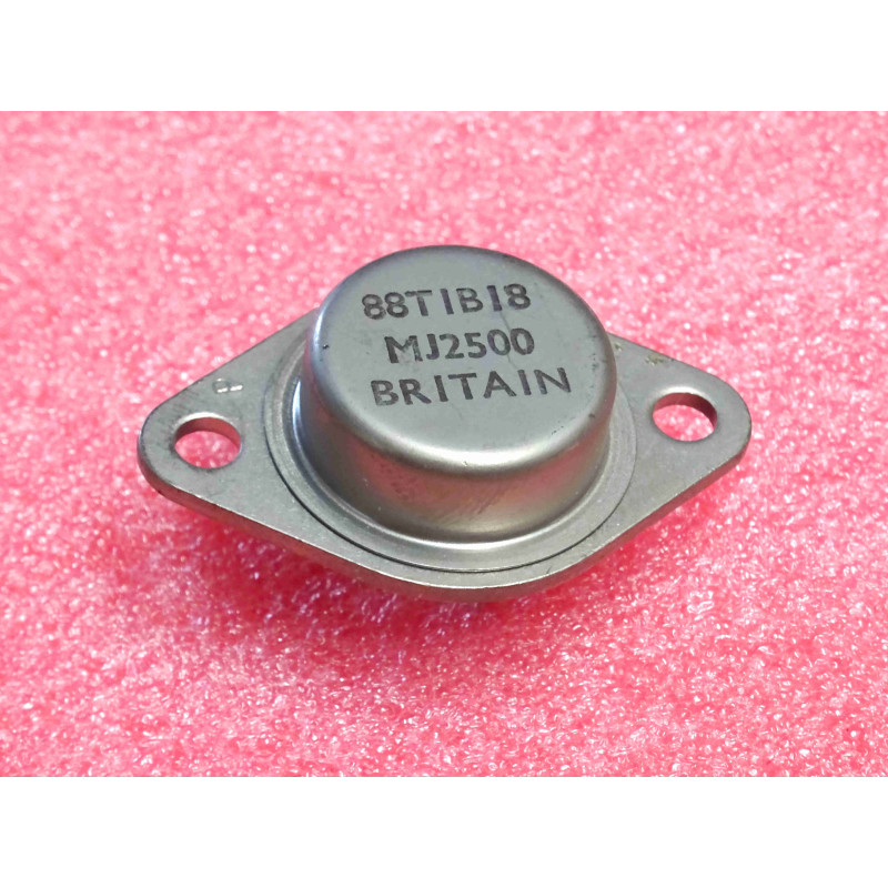 transistor MJ 2500 ~ PNP Si MJ2500 ~ ic max 10A ~ TO3 (4L8)