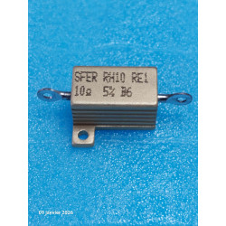 Résistance RH10 10 Ohms 5%...