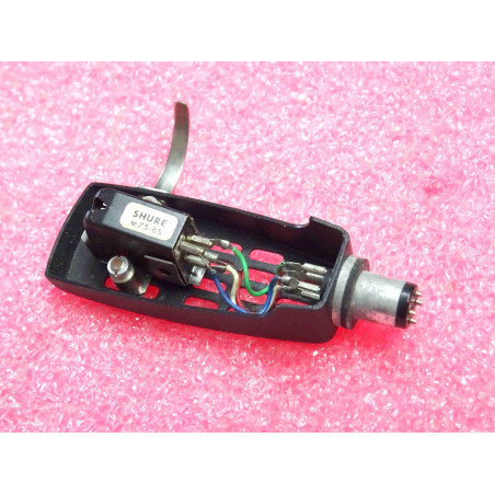 support porte cellule + cellule shure M75-6S d'occasion (sans diamant)