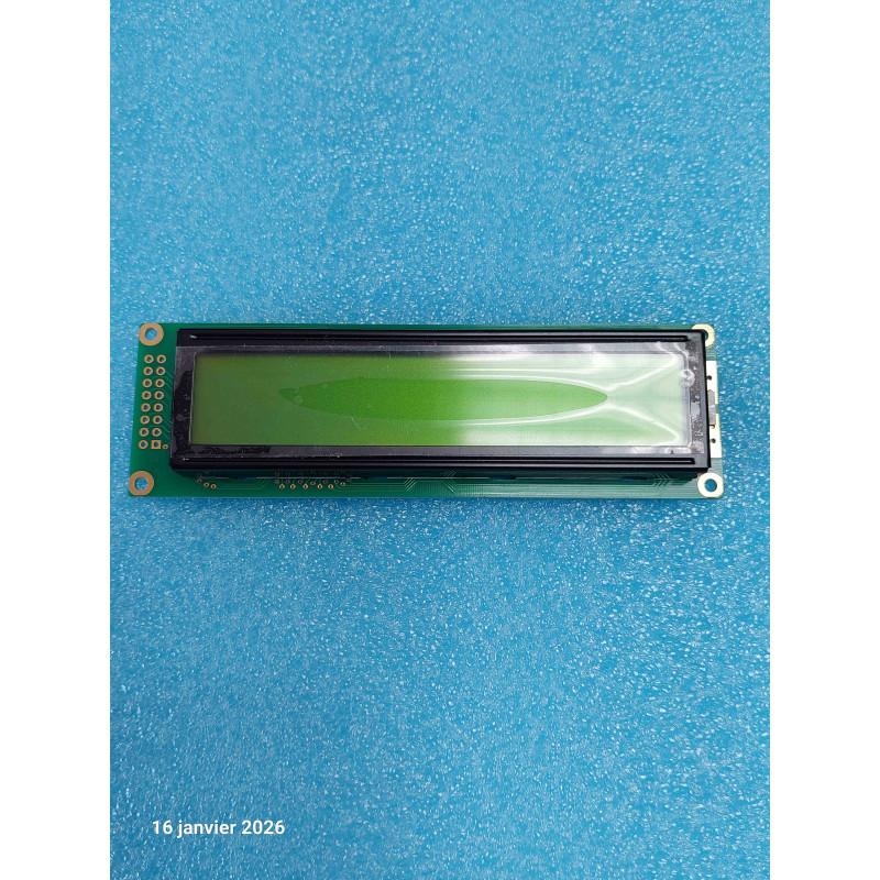 Afficheur LCD 2 Lignes 24 Caractères ECM2403C-FL-YBS/14 - ZJ-02E251530   ( Q4 )