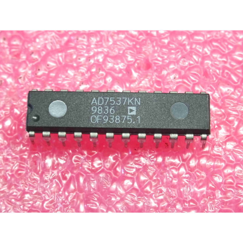 ci AD 7537 KN ~ ic AD7537KN ~ LC2MOS (8+4) loading dual 12-Bit DAC ~ 24-lead PDIP , analog devices (PLA001)