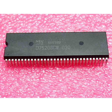 ci µPD 75208 CW -030 ~ ic uPD75208CW-030 (marked D75208CW 030) 4-bit single-chip microcomputer ~ DIL-64 , nec (PLA003)