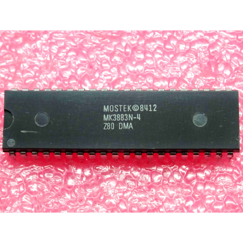 ci MK 3883 N -4 ~ ic MK3883N-4 ~ 8-bit Z80 direct memory access control (DMAC) 4MHz ~ DIL-40 mostek (PLA009)