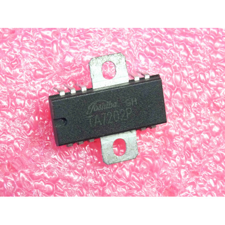 ci TA 7202 P ~ ic TA7202P ~ audio amplifier 6.5W (23V , 8-ohm) ~ 10-DIP+a , toshiba (PLA010)