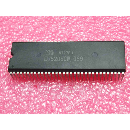ci µPD 75208 CW -089 ~ ic uPD75208CW-089 (marked D75208CW 089) 4-bit single-chip microcomputer ~ DIL-64 , nec (PLA014)