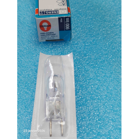 Lampe 64645 U  24V 50W GY6.35 Ampoule Halogene OSRAM Halostar 3000K 900lm ( 4J1 )