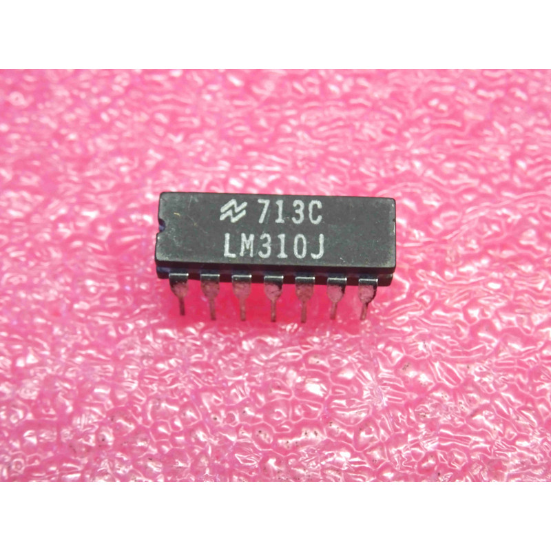 ci LM 310 J ~ ic LM310J ~ voltage follower ~ DIP-14 céramique (PLA020)