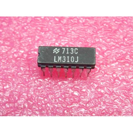 ci LM 310 J ~ ic LM310J ~ voltage follower ~ DIP-14 céramique (PLA020)