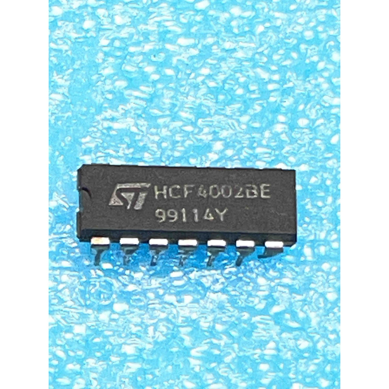 Lot 2p ci HCF4002BE ~ ic HCF4002 BE dip14  4002 HEF4002  MC14002  cd4002 (TIRO9)