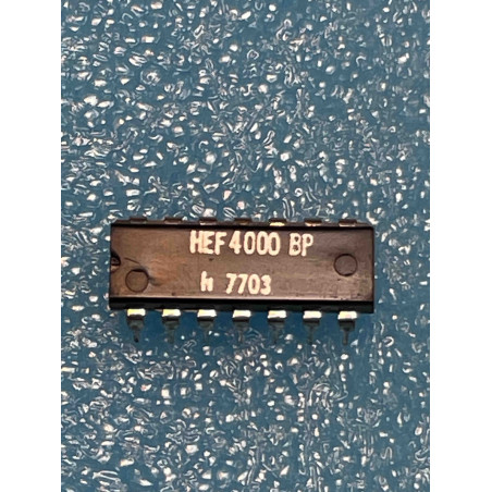 Lot de 3 ci HEF4000BP ~ ic HEF4000 BP dip14 4000 HCF4000 MC14000 cd4000 ( TIRO9 )