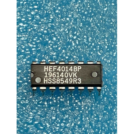 Lot de 2 ci HEF4014BP ~ ic HEF4014 BP dip16 cmos 4014 HCF4014 MC14014 CD4014 (TIRO9)