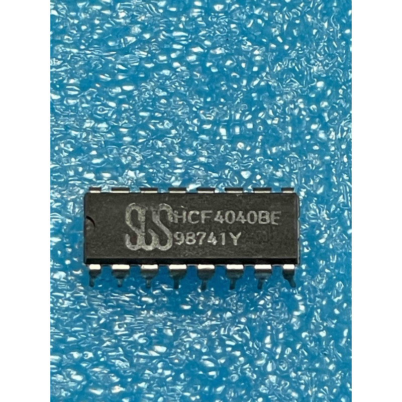 Lot 2 ci HCF4040BE ~ ic HCF4040 BE dip16 4040 HEF4040 MC14040 CD4040 ( TIRO9 )