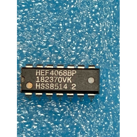 Lot de 2 ci HEF4068BP ~ ic HEF4068 BP dip14 4068 HCF4068 MC14068 CD4068 (TIRO9)