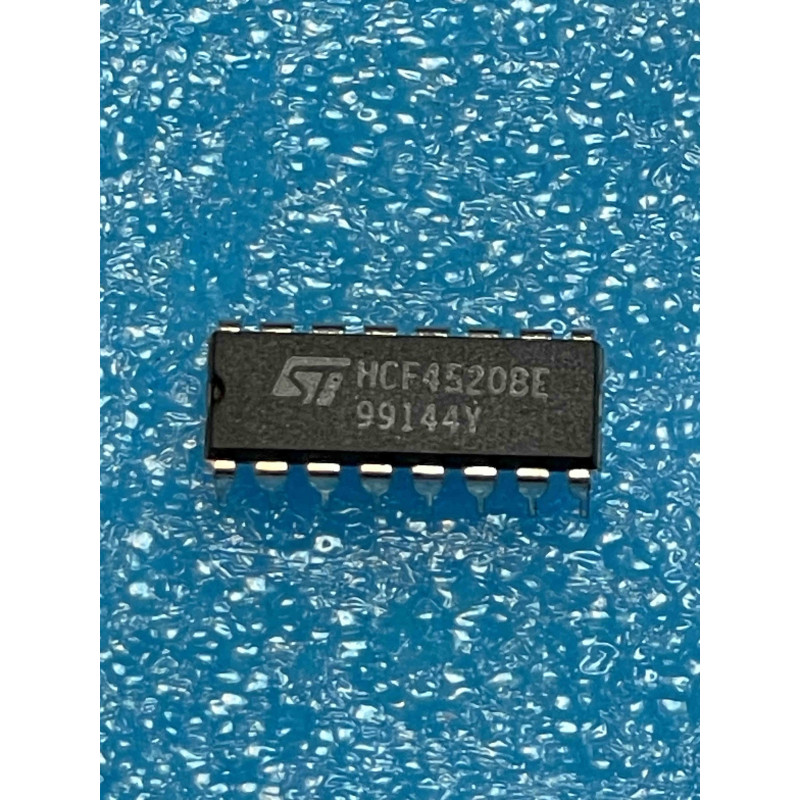 Lot 2 ci HCF4520BE ~ ic HCF4520BE dip16 4520 HEF4520 MC14520 CD4520 ( TIRO9 )