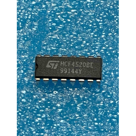 Lot 2 ci HCF4520BE ~ ic HCF4520BE dip16 4520 HEF4520 MC14520 CD4520 ( TIRO9 )
