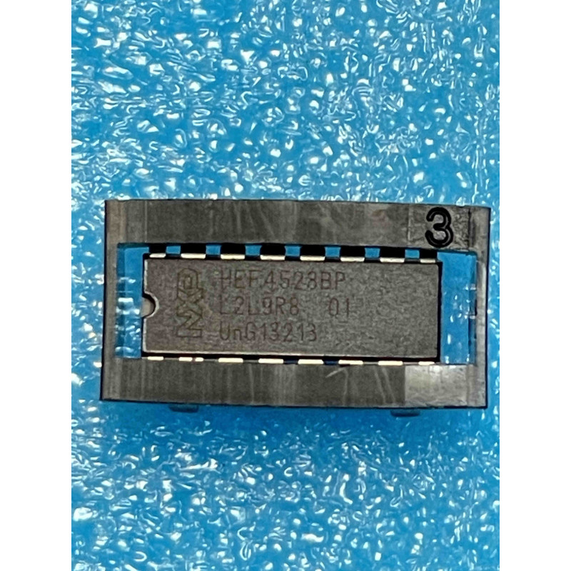Lot de 2 ci HEF4528BP ~ ic HEF4528 BP dip16 4528 HCF4528 MC14528 CD4528 (TIRO9)