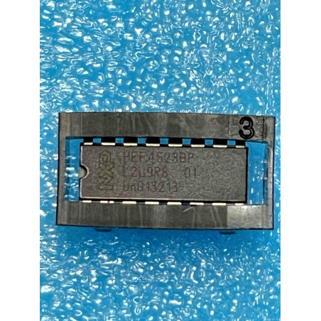 Lot de 2 ci HEF4528BP ~ ic HEF4528 BP dip16 4528 HCF4528 MC14528 CD4528 (TIRO9)