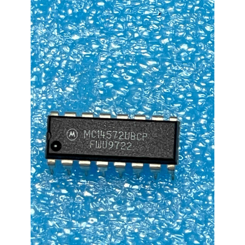 Lot 2 ci MC14572UBCP ~ ic MC14572 UBCP dip16 4572 HCF4572 HEF4572 CD4572 ( TIRO9 )