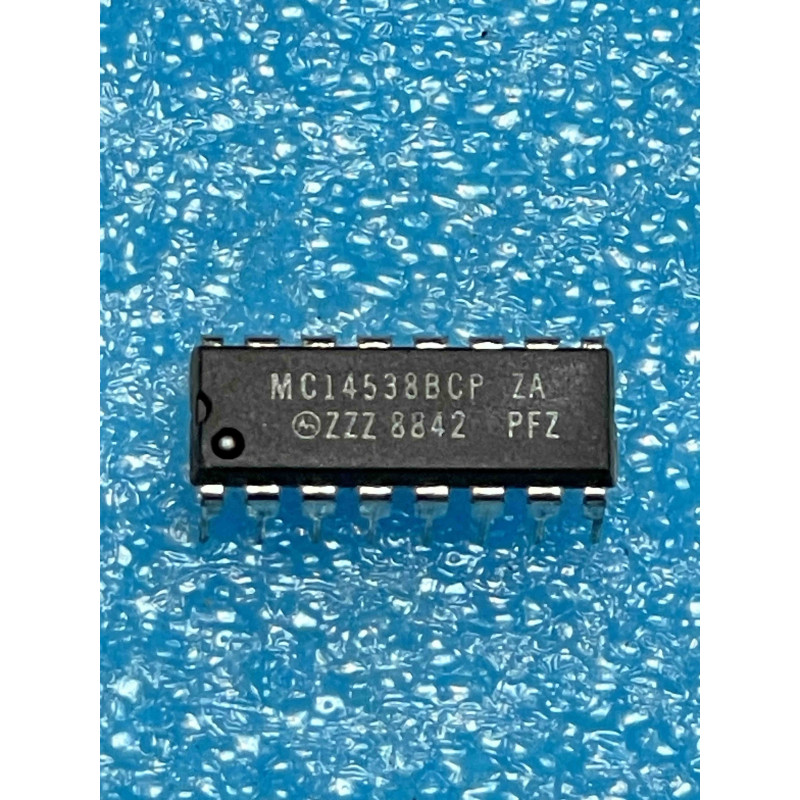 Lot 2 ci MC14538BCP ~ ic MC14538 BCP dip16 4538 HCF4538 HEF4538 CD4538 ( TIRO9 )