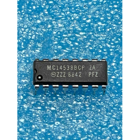 Lot 2 ci MC14538BCP ~ ic MC14538 BCP dip16 4538 HCF4538 HEF4538 CD4538 ( TIRO9 )