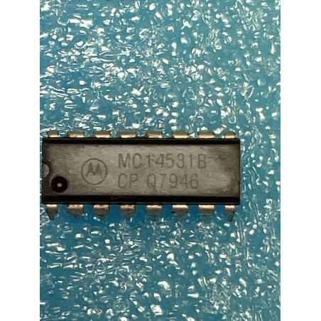 Lot 2 ci MC14531B ~ ic MC14531 B dip16 4531 HCF4531 HEF4531 CD4531 ( TIRO9 )