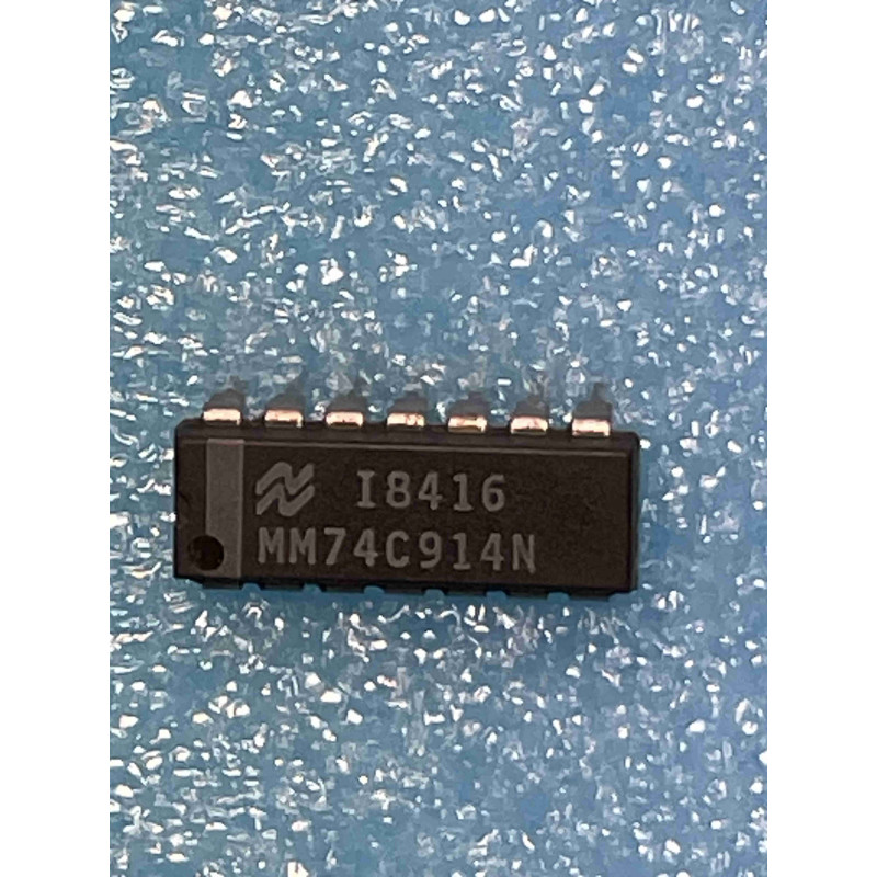 ci MM74C914N ~ ic MM 74C914 N dip14 NS Integrated Circuit NOS (TIRO7)