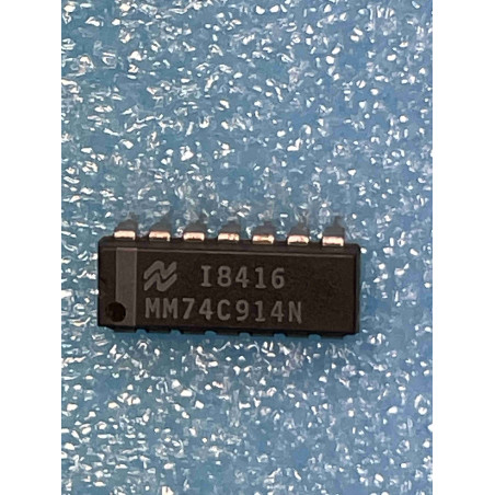 ci MM74C914N ~ ic MM 74C914 N dip14 NS Integrated Circuit NOS (TIRO7)
