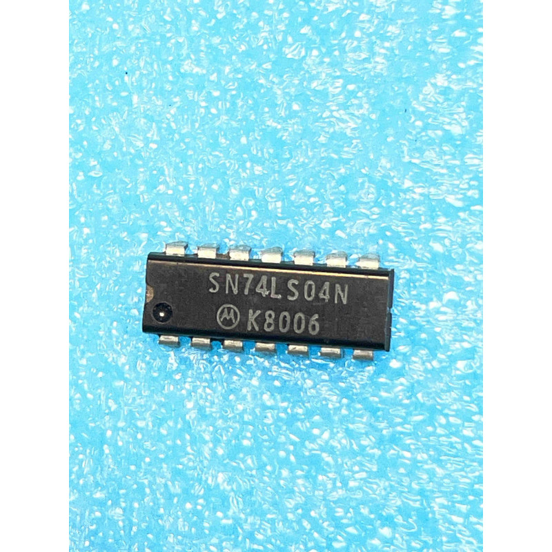 Lot de 2 ci SN74LS04N ~ ic SN 74LS04 N dip14  Integrated Circuit NOS (TIRO7)