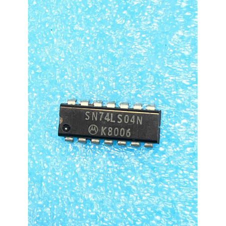 Lot de 2 ci SN74LS04N ~ ic SN 74LS04 N dip14  Integrated Circuit NOS (TIRO7)