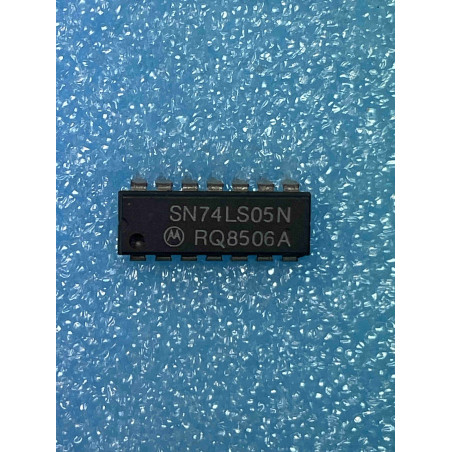 Lot de 2 ci SN74LS05N ~ ic SN 74LS05 N dip14  Integrated Circuit NOS (TIRO7)