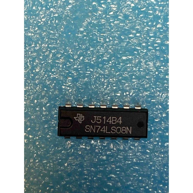 Lot de 2 ci SN74LS08N ~ ic SN 74LS08 N dip14 TEXAS Integrated Circuit NOS (TIRO7)