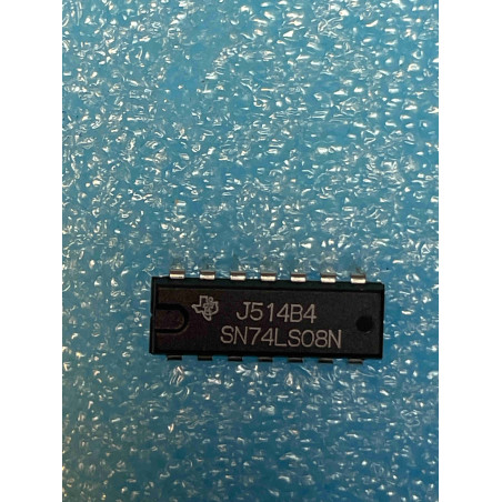 Lot de 2 ci SN74LS08N ~ ic SN 74LS08 N dip14 TEXAS Integrated Circuit NOS (TIRO7)