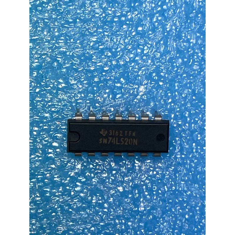 Lot de 2 ci SN74LS20N ~ ic SN 74LS20 N dip14  Integrated Circuit NOS (TIRO7)